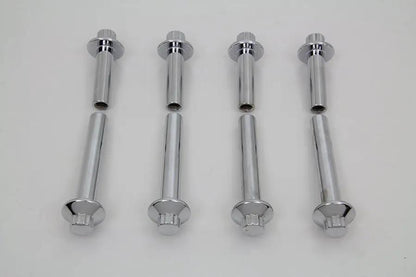 Colony 8-Inch Chrome Cylinder Head Bolt Set for Harley Davidson FXST (1992-2001) by Colony