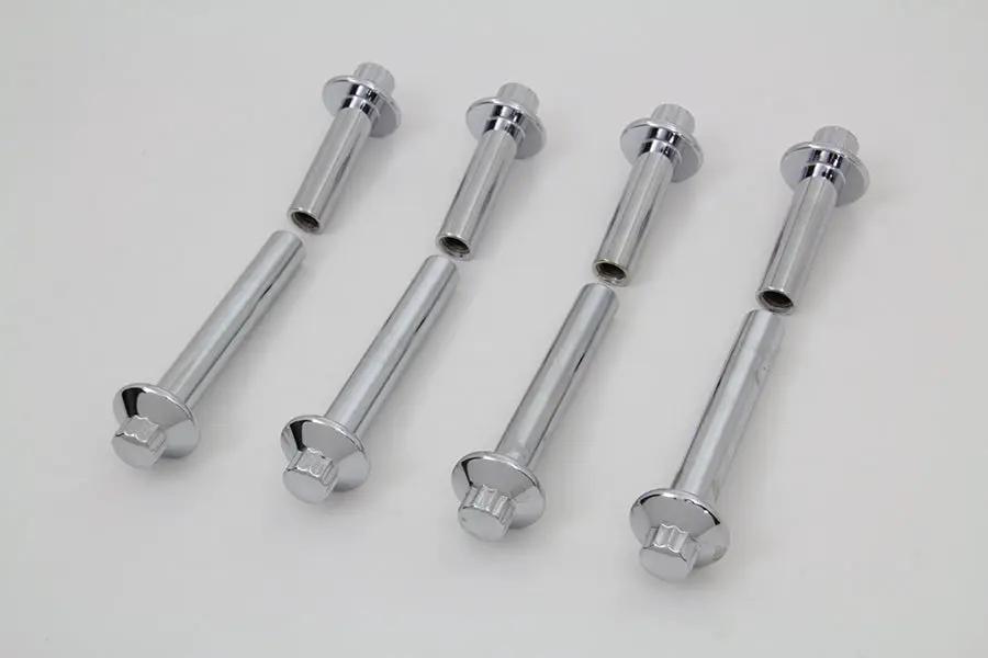 Colony 8-Inch Chrome Cylinder Head Bolt Set for Harley Davidson FXST (1992-2001) by Colony