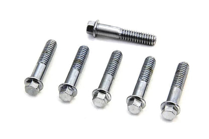 Colony D-Ring Chrome Rocker Arm Cover Screw Set for Harley Davidson FL Models by Colony