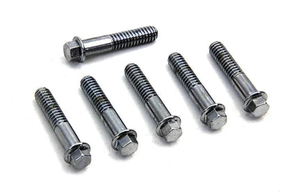Colony D-Ring Chrome Rocker Arm Cover Screw Set for Harley Davidson FL Models by Colony