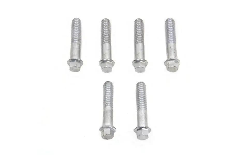 Colony D-Ring Cadmium Rocker Arm Cover Screw Set for Harley Davidson FL Models by Colony
