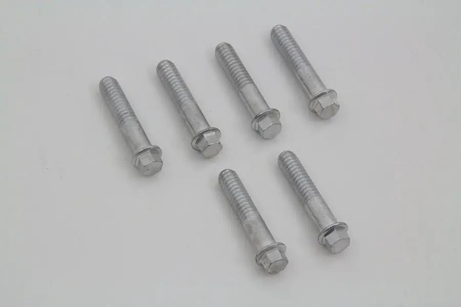 Colony D-Ring Cadmium Rocker Arm Cover Screw Set for Harley Davidson FL Models by Colony