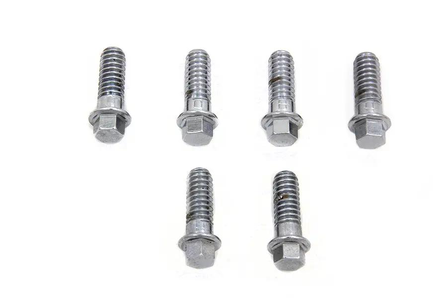 Colony D-Ring Chrome Rocker Arm Cover Screw Set for Harley Davidson FL Models by Colony