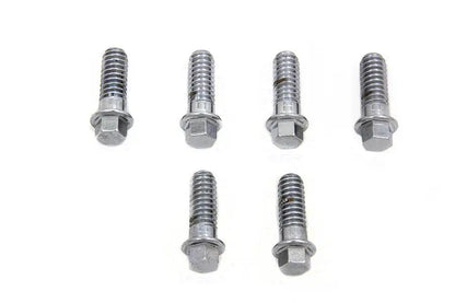 Colony D-Ring Chrome Rocker Arm Cover Screw Set for Harley Davidson FL Models by Colony