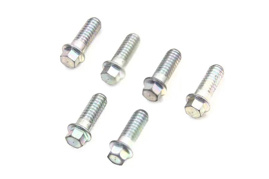 Colony D-Ring Cadmium Rocker Arm Cover Screw Set for Harley Davidson FL 1948-1957 by Colony