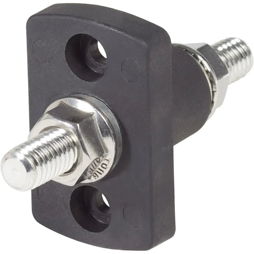 Blue Sea Systems 2203 Black Terminal Feed Through Connector for Marine Electrical Systems