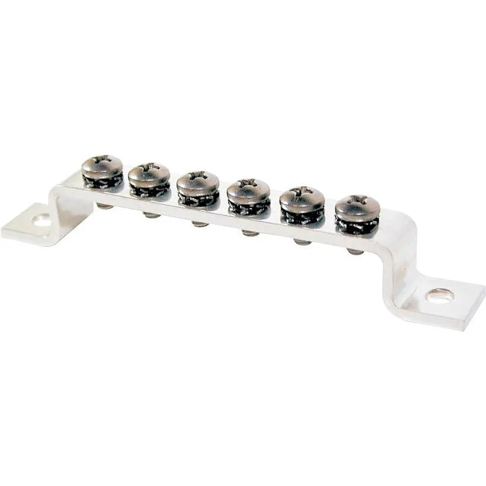 Blue Sea Systems 2306 MiniBus 100Amp Common BusBar with 6 x 8-32 Screw Terminals
