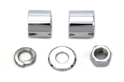 Colony Chrome Front Axle Spacer Kit for Harley Davidson FXST & FXDWG (2000-2006) by Colony