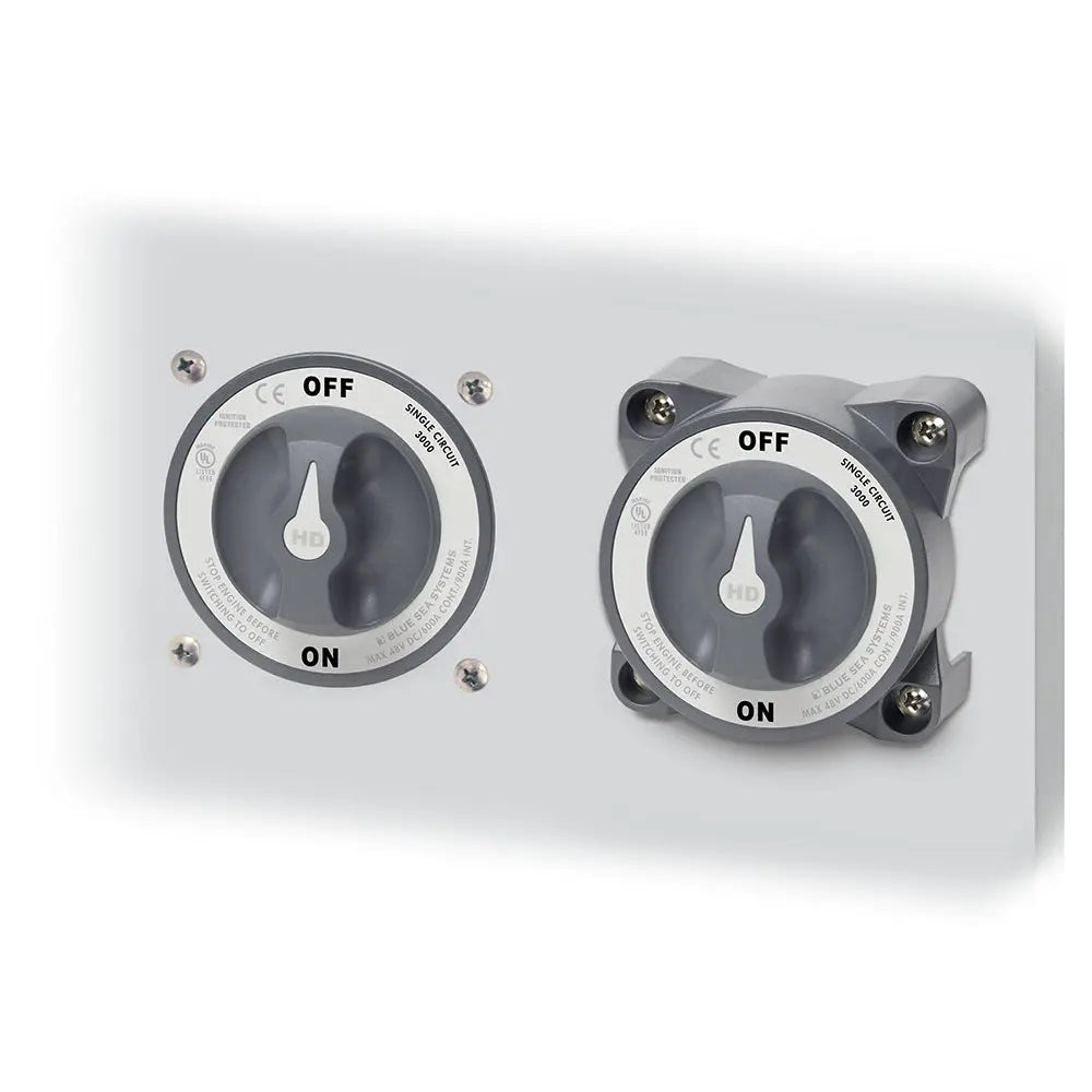 Blue Sea Systems 3001 HD-Series Battery Switch Single Circuit ON/OFF with AFD