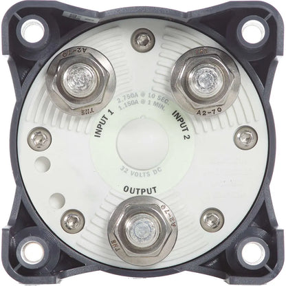 Blue Sea Systems 3002 HD-Series Battery Switch Selector for Marine and RV Applications