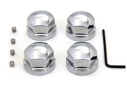 Colony Engine Cylinder Head Bolt Cover Chrome Set for Harley Davidson FLST (1999-2008) by Colony