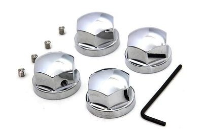 Colony Engine Cylinder Head Bolt Cover Chrome Set for Harley Davidson FLST (1999-2008) by Colony
