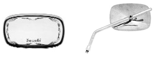 EMGO Suzuki 10mm Mirror Part 20-21760 for Motorcycle Replacement