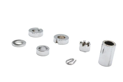 Colony Rear Axle Spacer Kit Chrome for Harley Davidson FXST (2000-2007) by Colony