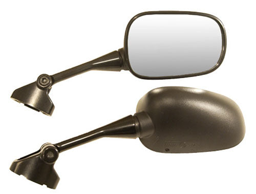 EMGO Left Side Mirror for Honda 88120-MCW-D01 - Black