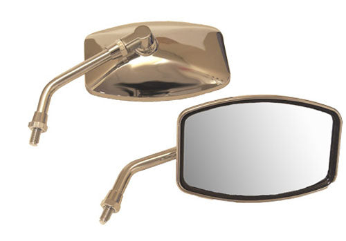 EMGO Mirror Set R/L 10mm Big-One for Motorcycle and ATV