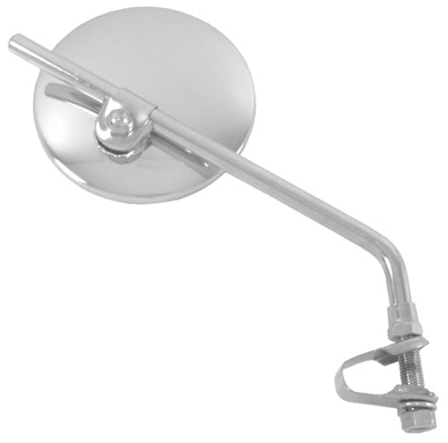 EMGO 20-43000 7/8 Inch Clamp-On Motorcycle Mirror