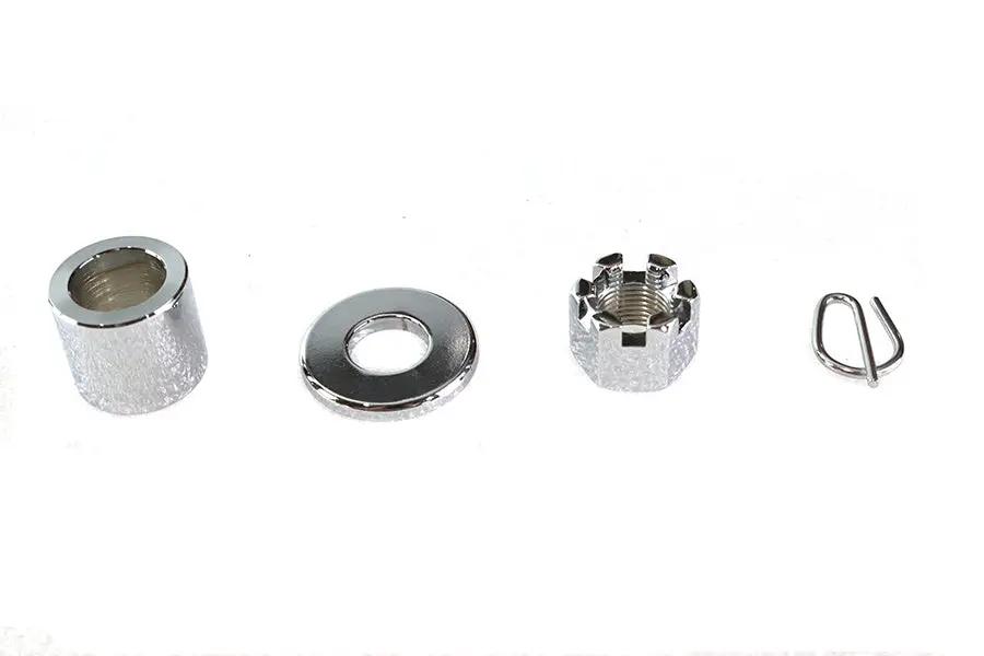 Colony Chrome Front Axle Spacer Kit for Harley Davidson FXSTS Models by Colony