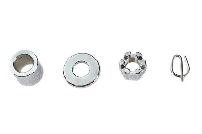 Colony Chrome Front Axle Spacer Kit for Harley Davidson FXSTS Models by Colony