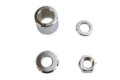 Colony Chrome Front Axle Spacer Kit Smooth Style for Harley Davidson FLSTC by Colony