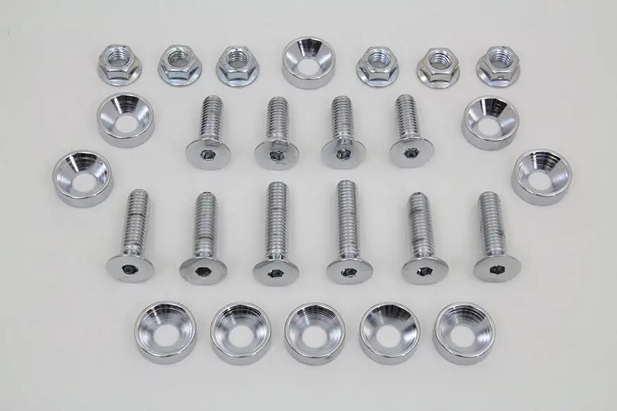 Colony Rear Fender Strut Bolt Kit for Harley Davidson FXST and FLST Models by Colony