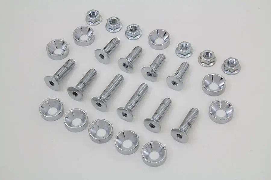 Colony Rear Fender Strut Bolt Kit for Harley Davidson FXST and FLST Models by Colony