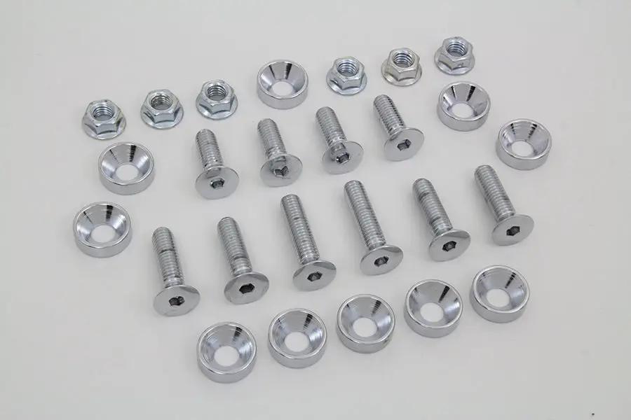 Colony Rear Fender Strut Bolt Kit for Harley Davidson FXST and FLST Models by Colony