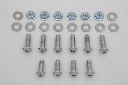 Colony Rear Fender Strut Bolt Kit Chrome for Harley Davidson FXST and FLST Models by Colony