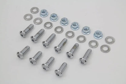 Colony Rear Fender Strut Bolt Kit Chrome for Harley Davidson FXST and FLST Models by Colony