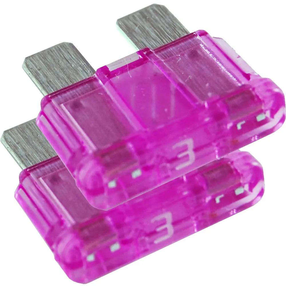Blue Sea Systems 5237 3A ATO/ATC Fuse - Fast-Acting Circuit Protection for Automotive and Electronic Devices