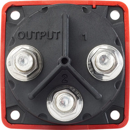 Blue Sea Systems 6007 m-Series Mini Battery Switch Selector – Four-Position Marine and RV Power Control