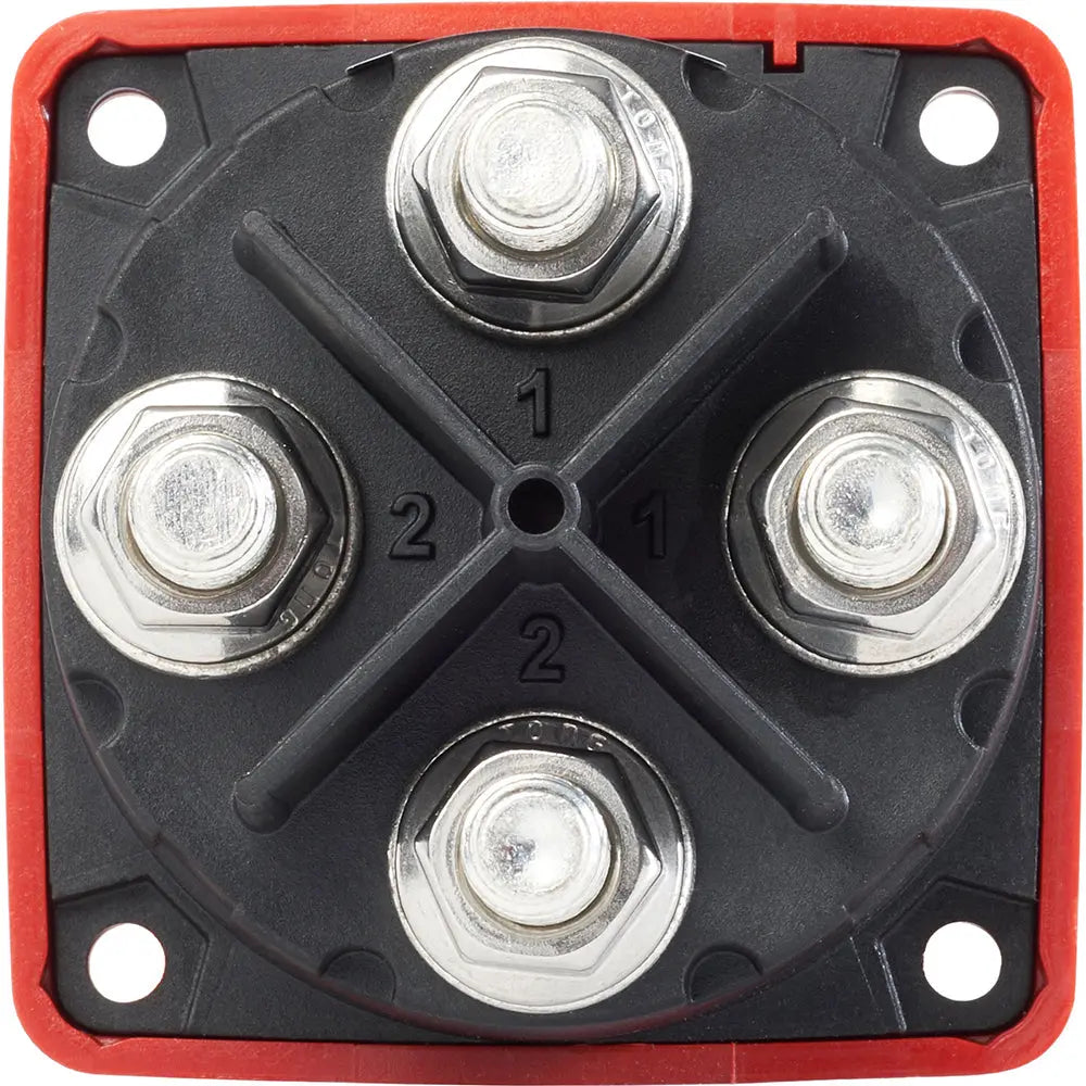 Blue Sea Systems 6011 m-Series Mini Battery Switch with Dual Circuit Plus by Blue Sea Systems