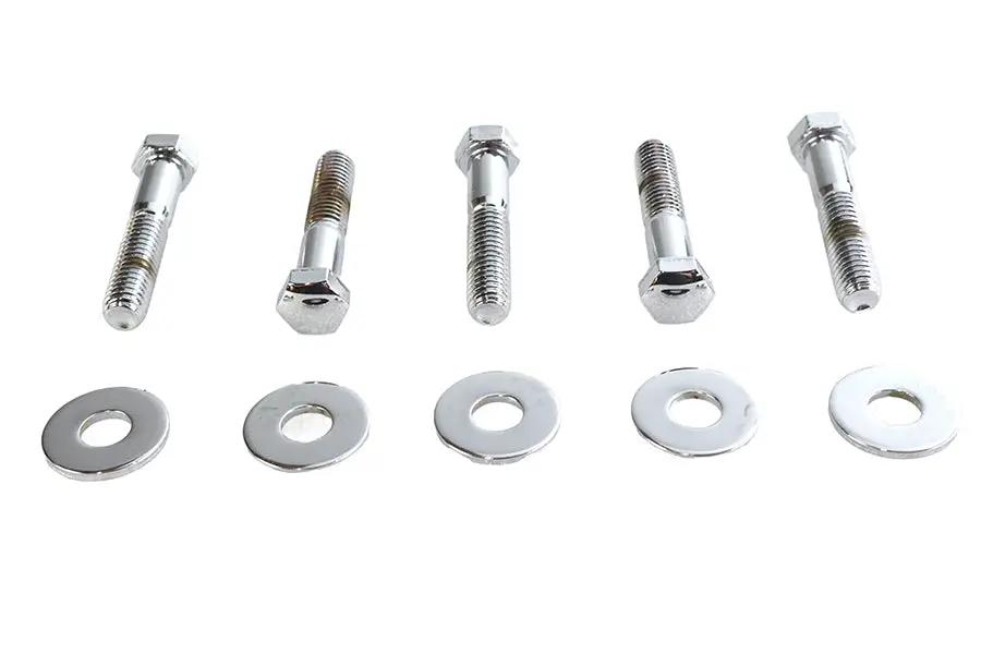 Colony Rear Pulley Bolt and Washer Kit Hex Style for Harley Davidson FXST and FXD Models by Colony