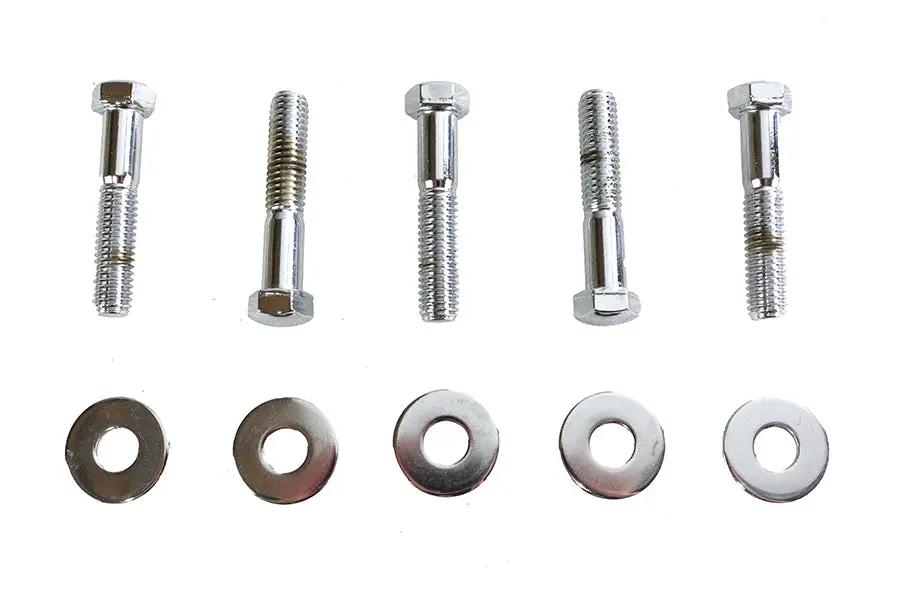 Colony Rear Pulley Bolt and Washer Kit Hex Style for Harley Davidson FXST and FXD Models by Colony