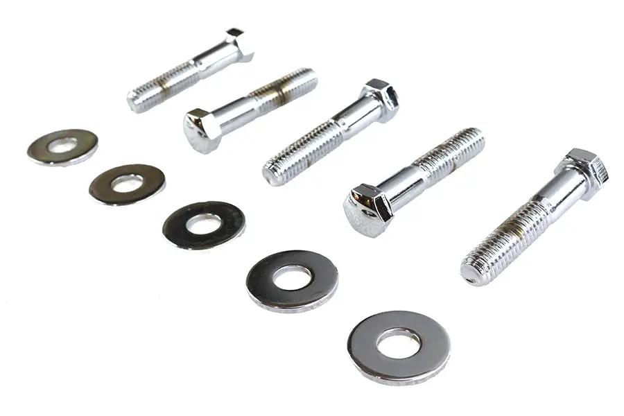Colony Rear Pulley Bolt and Washer Kit Hex Style for Harley Davidson FXST and FXD Models by Colony