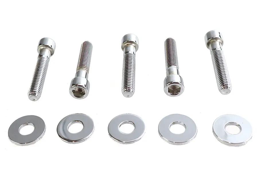 Colony Rear Pulley Bolt and Washer Kit Allen Type for Harley Davidson FXST & FXD Models by Colony