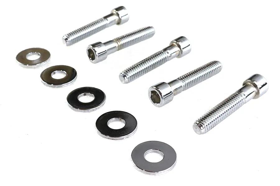 Colony Rear Pulley Bolt and Washer Kit Allen Type for Harley Davidson FXST & FXD Models by Colony