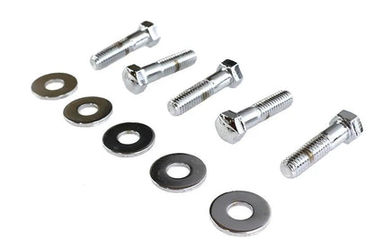 Colony Rear Sprocket Bolt and Washer Kit Chrome for Harley Davidson FXST and XL Models by Colony