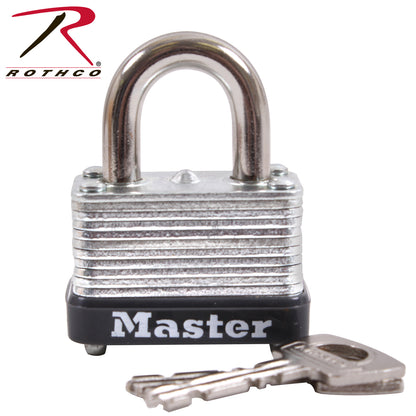 MasterLock 10022 Padlock with Laminated Body and Rustproof Finish
