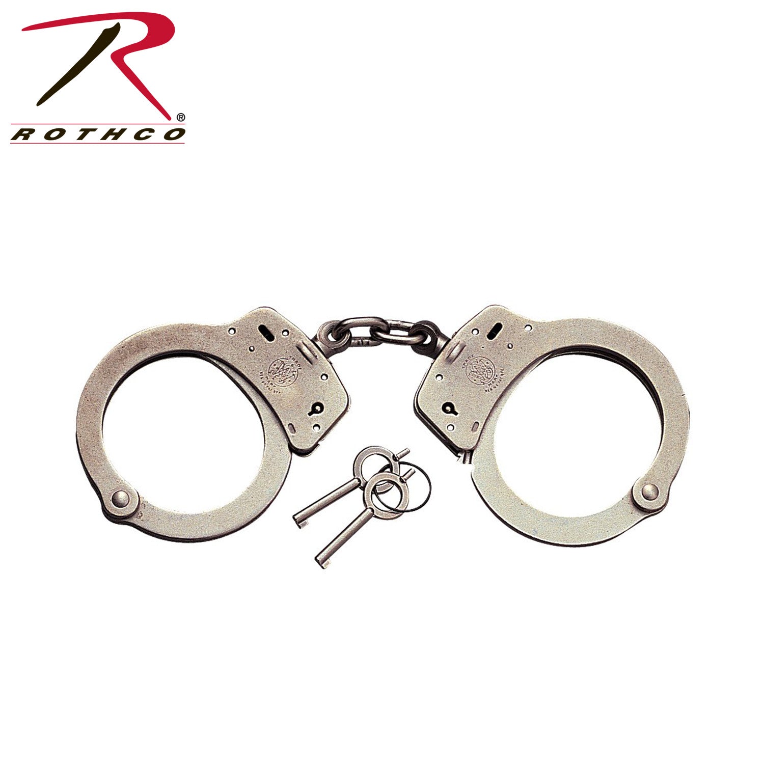 Smith & Wesson Handcuffs Part 10088 - Durable Carbon Steel Restraints with 23 Locking Positions