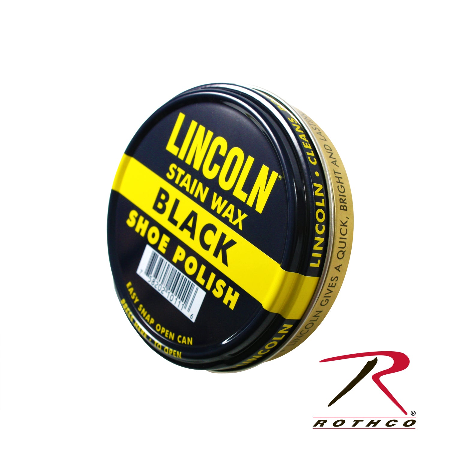 Lincoln U.S.M.C. Stain Wax Shoe Polish Black – Premium Leather Shoe Care