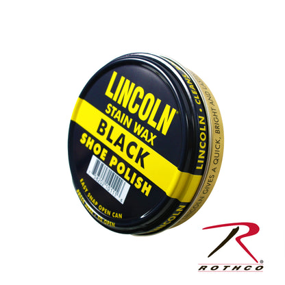 Lincoln U.S.M.C. Stain Wax Shoe Polish Black – Premium Leather Shoe Care