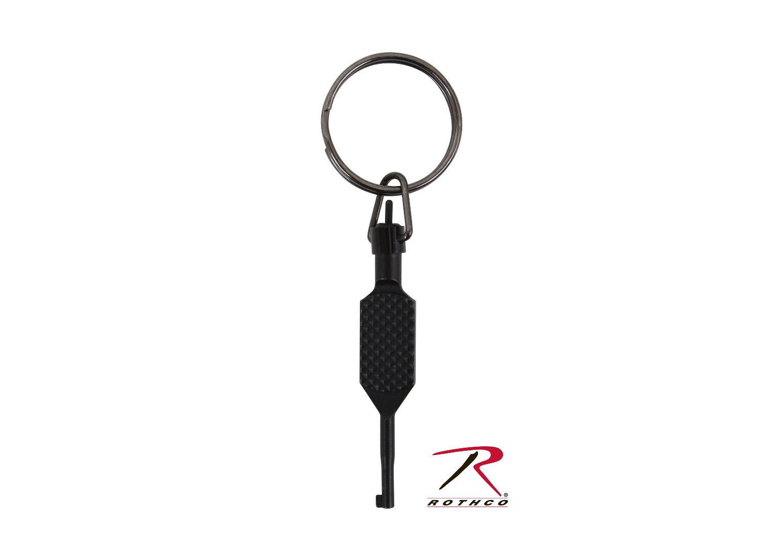 Rothco Flat Knurled Swivel Handcuff Key – Durable Steel Accessory for Law Enforcement and Public Safety