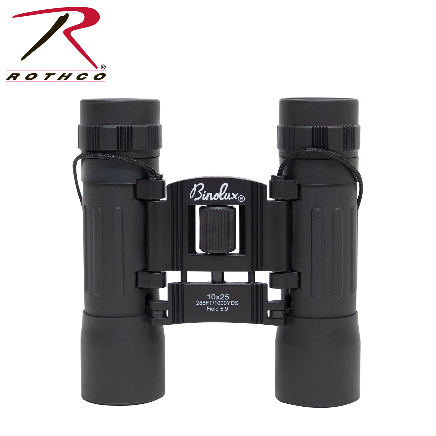 Rothco Compact 10x25mm Binoculars – Lightweight Outdoor Binoculars for Hunting, Bird Watching, and Outdoor Adventures
