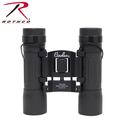 Rothco Compact 10x25mm Binoculars – Lightweight Outdoor Binoculars for Hunting, Bird Watching, and Outdoor Adventures