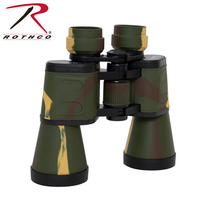 Rothco 10x50mm Wide Angle Binoculars with Superior Magnification and Durable Grip