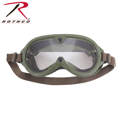Rothco G.I. Type Sun, Wind & Dust Goggles Olive Drab - Durable Outdoor Eye Protection