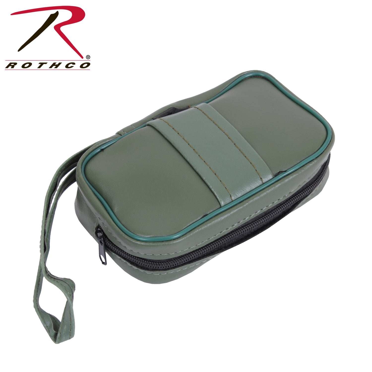 Rothco Camo Compact 10x25mm Binoculars - Rugged Roof Prism Design with Carrying Case