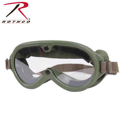 Rothco G.I. Type Sun, Wind & Dust Goggles Olive Drab - Durable Outdoor Eye Protection