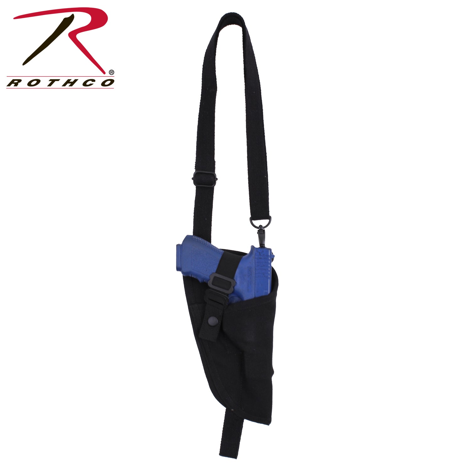 Rothco Canvas Shoulder Holster - Adjustable Concealed Carry for .45 Caliber Handguns